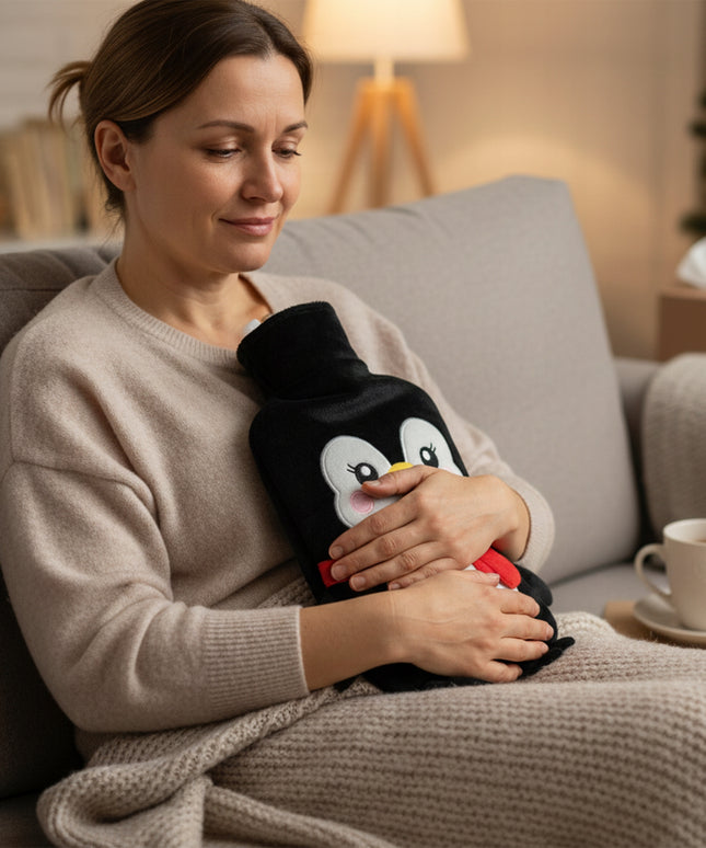 Didelis termoforas PINGWIN LAzyhome, guminis pliušinis, skirtas vaikams