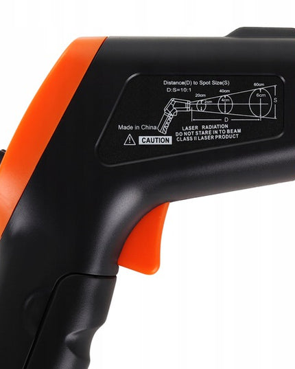 Lazerinis infraraudonųjų spindulių termometras Pirometras -50+550