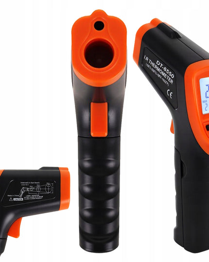 Lazerinis infraraudonųjų spindulių termometras Pirometras -50+550