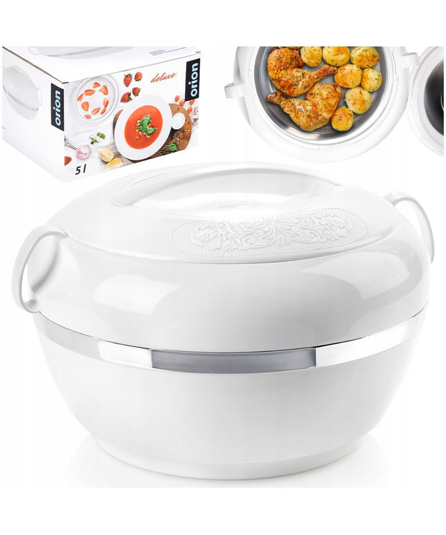 Termomisa TERMOS pietų terminis maisto indas, sriubos puodas 5L