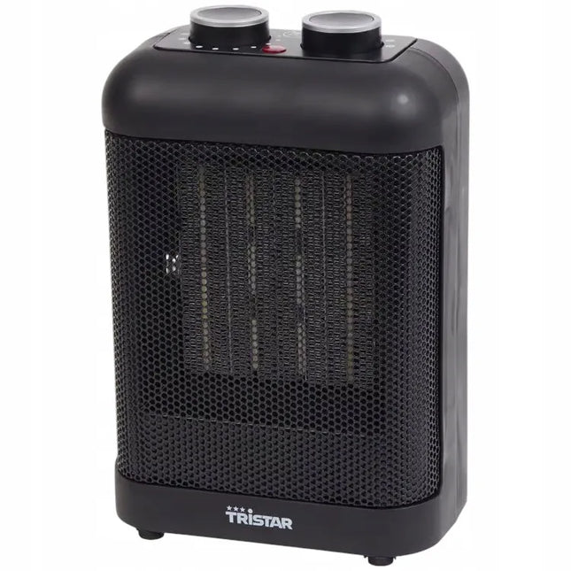 Keraminis ventiliatorinis šildytuvas Tristar PD-3846B, 1500W, juodas