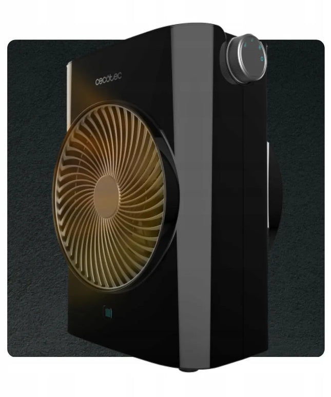 Šildytuvas ventiliatorius Cecotec ReadyWarm 2070 juodas 2000W