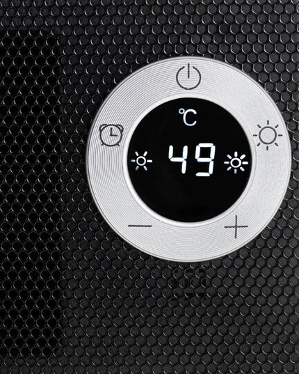 Keraminis ventiliatorinis šildytuvas Adler AD7746, 1000W, su LCD ekranu