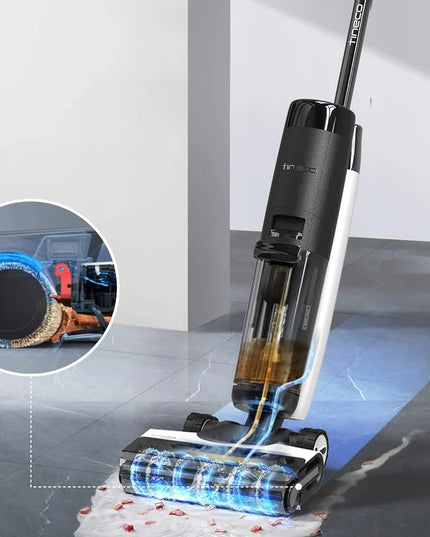 Tineco Floor One S7 Pro belaidis vertikalusis dulkių siurblys-ploviklis, skirtas sausam ir drėgnam valymui