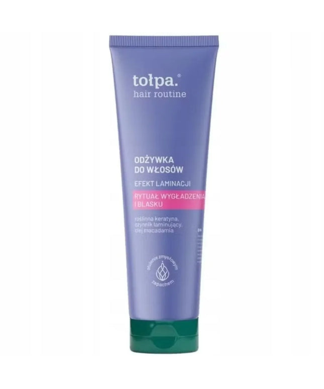 Tołpa Hair Routine glotninamasis plaukų kondicionierius su laminavimo efektu 175 ml