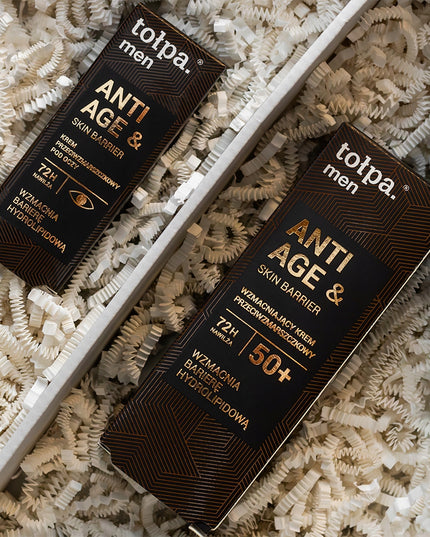 Tołpa Men Dovanų rinkinys vyrams, veido ir paakių kremas 50+