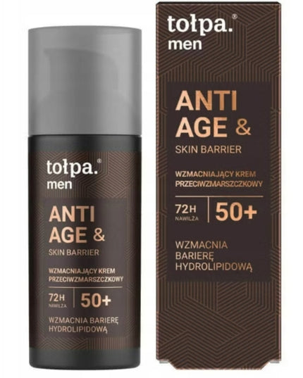 Tołpa Men Dovanų rinkinys vyrams, veido ir paakių kremas 50+