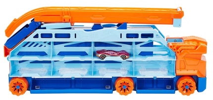 „Hot Wheels City Transporter“ automobilių trasa „Epinis nusileidimas“ 2 viename