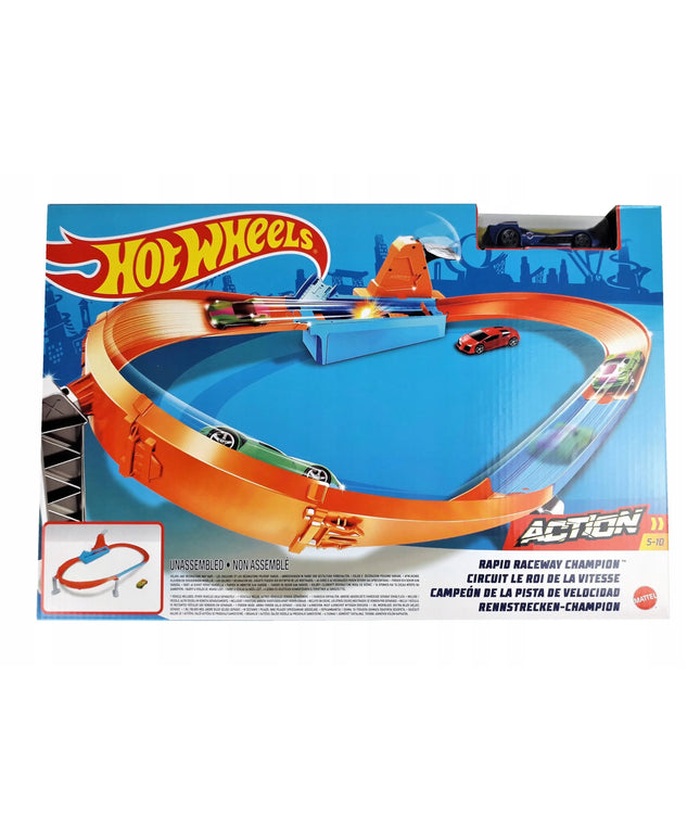 Hot Wheels RAPID RACEWAY CHAMPION GJM75 automobilių trasa
