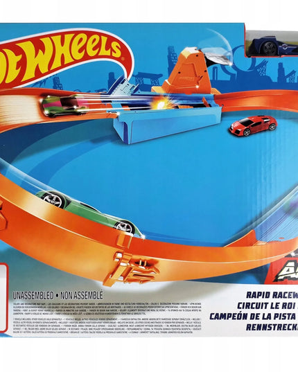 Hot Wheels RAPID RACEWAY CHAMPION GJM75 automobilių trasa