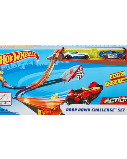 Hot Wheels STUNT TRACKS dvigubo nusileidimo automobilių trasa