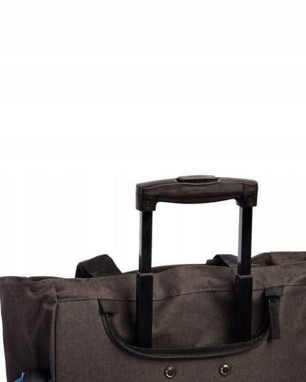 Krepšys ant ratukų / kabininis Punta Wheel Classic - plieno pilkos spalvos