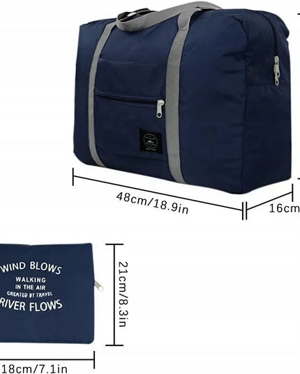 Kelioninė tašė, kabininis bagažas, sulankstoma, vandeniui atspari, 25l