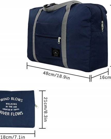 Kelioninė tašė, kabininis bagažas, sulankstoma, vandeniui atspari, 25l