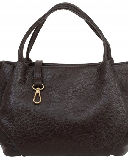 Moteriška natūralios odos rankinė per petį Vera Pelle Bolsa Choco