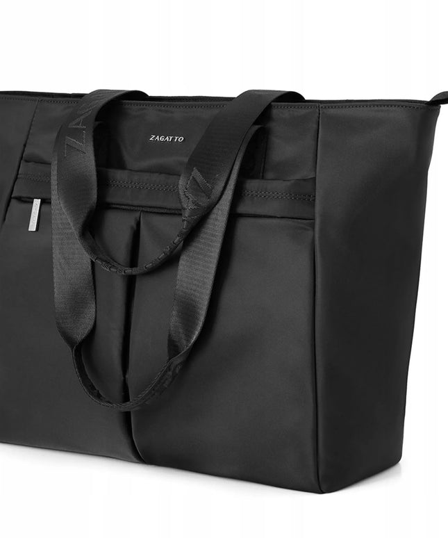 Moteriška talpi shopper rankinė mokyklai ir darbui, nešiojama ant peties ZAGATTO