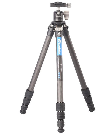Leofoto LS-223C+LH-25 trikojis, 37 cm, pilkas