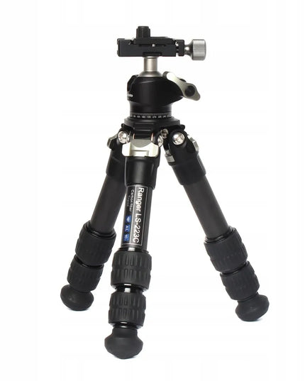 Leofoto LS-223C+LH-25 trikojis, 37 cm, pilkas
