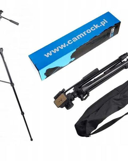 Camrock TH70 aukštas fotoaparato trikojis, fotografijos stovas, 170 cm, su galvute