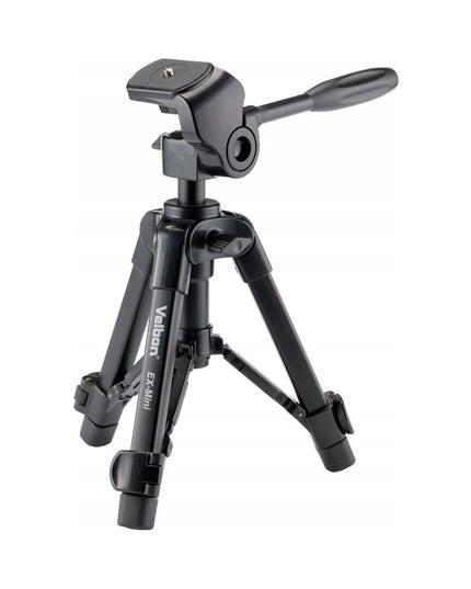 Velbon EX-mini trikojis, 41,7 cm, juodas