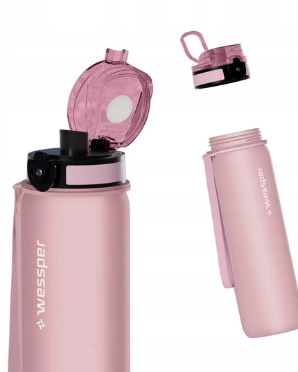 Wessper B4 TRITAN gertuvė su snapeliu, 500 ml, rožinė