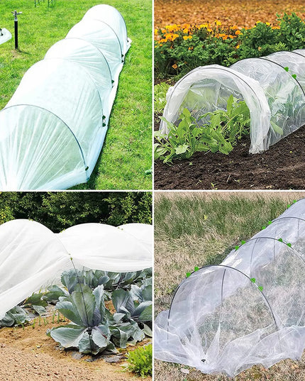 Folinis tunelis mini sodo šiltnamis augalų auginimui 1.8 x 10 m