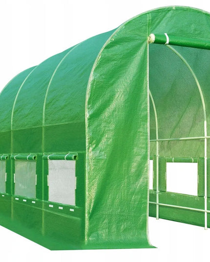 Sodo plėvelinis šiltnamis [18 m²] 6x3x2 [PLĖVELĖ + KARKASAS] | STORAS 25 mm