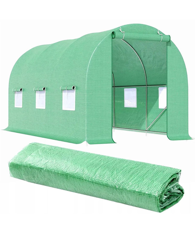 Folinis šiltnamis 300 x 200 cm 6 m² žalias