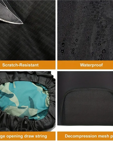 Turistinė 90L kuprinė žygiams, atspari lietui