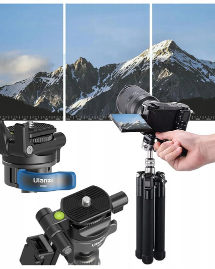 Turistinis trikojis / monopodas 145 cm ULANZI MT-63 su 1/4 colio išmaniojo telefono laikikliu