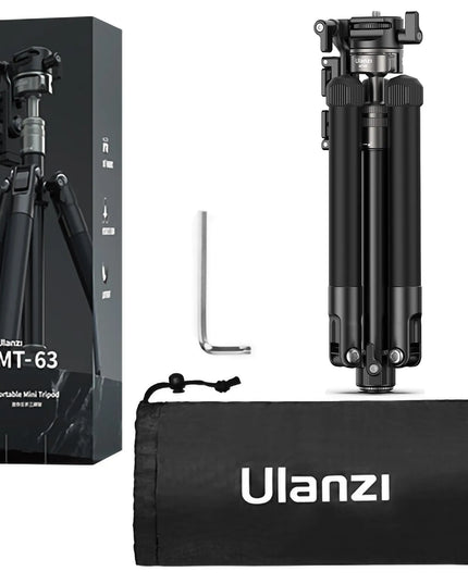 Turistinis trikojis / monopodas 145 cm ULANZI MT-63 su 1/4 colio išmaniojo telefono laikikliu