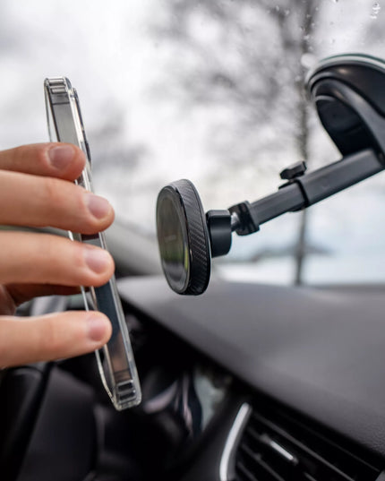 MAGNETINIS AUTOMOBILIO LAIKIKLIS TELEFONUI, PRIEKINIUI STIKLUI, PRIETAISŲ SKYDELIUI, KOKPITUI, MAGSAFE