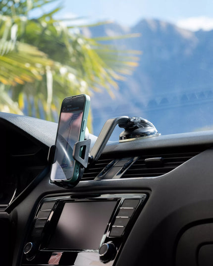 AUTOMOBILINIS TELEFONO LAIKIKLIS ANT PRIETAISŲ SKYDELIO STIPRUS