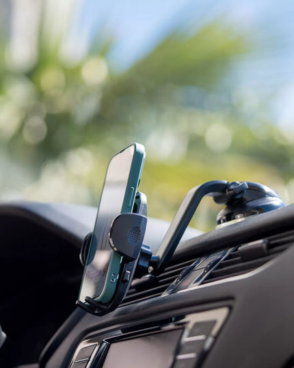 AUTOMOBILINIS TELEFONO LAIKIKLIS ANT PRIETAISŲ SKYDELIO STIPRUS