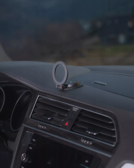 AUTOMOBILINIS TELEFONO LAIKIKLIS ANT PRIETAISŲ SKYDELIO SU MAGSAFE FUNKCIJA