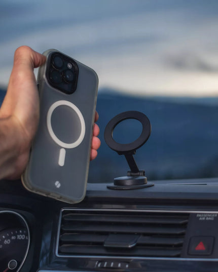 Spacecase magnetinis automobilinis telefono laikiklis ant prietaisų skydelio su MagSafe funkcija
