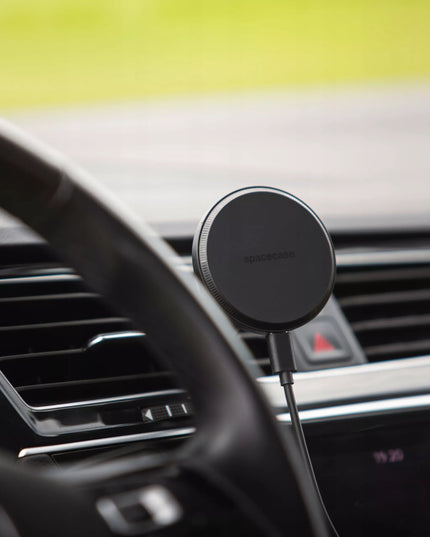 AUTOMOBILINIS TELEFONO LAIKIKLIS Į ORŲ VENTILIACIJOS ANGĄ SU MAGSAFE ĮKROVIKLIU