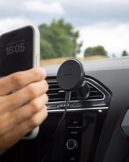 AUTOMOBILINIS TELEFONO LAIKIKLIS Į ORŲ VENTILIACIJOS ANGĄ SU MAGSAFE ĮKROVIKLIU