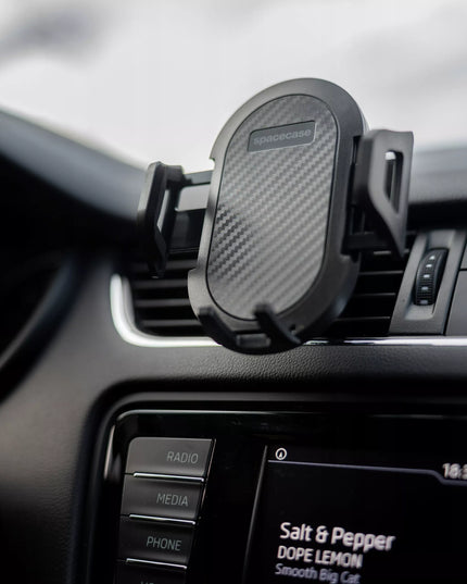 Automobilinis telefono laikiklis į ventiliacijos groteles Spacecase