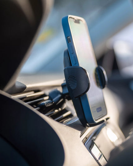 Spacecase automobilinis telefono laikiklis į oro vėdinimo groteles