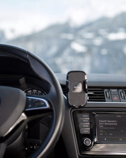 Spacecase automobilinis telefono laikiklis į oro vėdinimo groteles