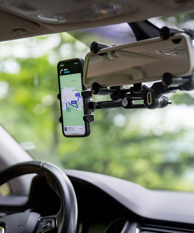 Automobilinis telefono laikiklis galinio vaizdo veidrodėliui Spacecase SC19