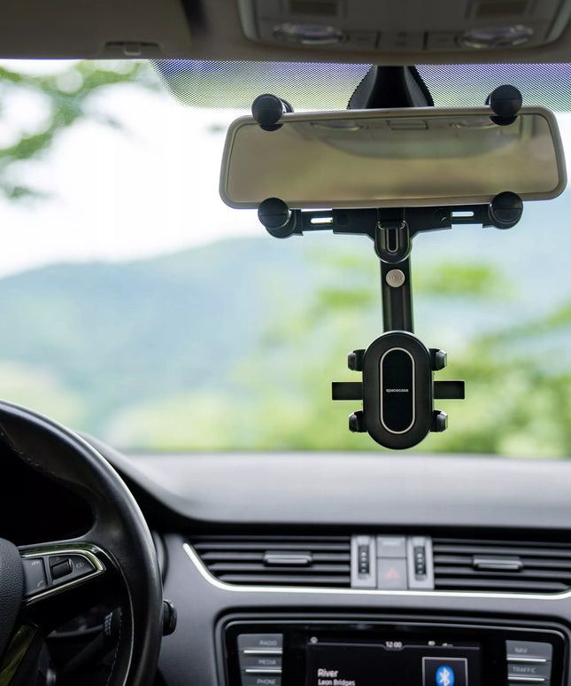 AUTOMOBILINIS TELEFONO LAIKIKLIS ANT GALINIO VAIZDO VEIDRODĖLIO TVIRTAS