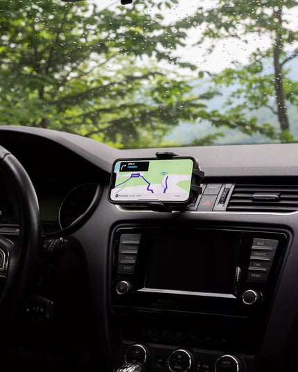 Automobilinis telefono laikiklis į oro groteles Spacecase