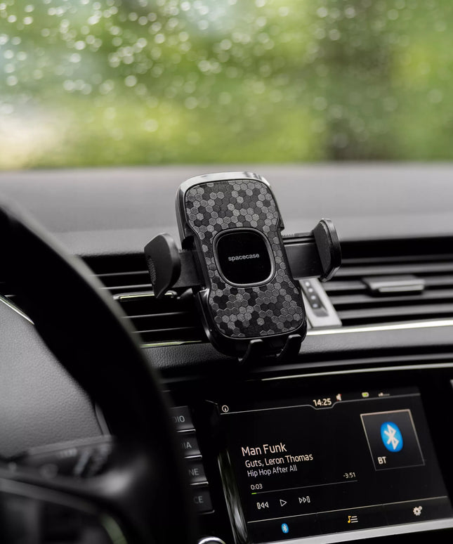Automobilinis telefono laikiklis į oro groteles Spacecase