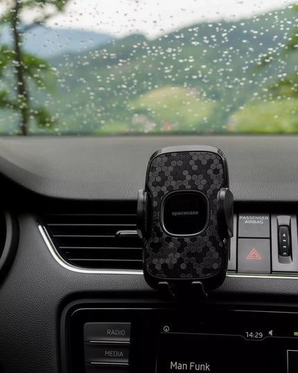 Automobilinis telefono laikiklis į oro groteles Spacecase