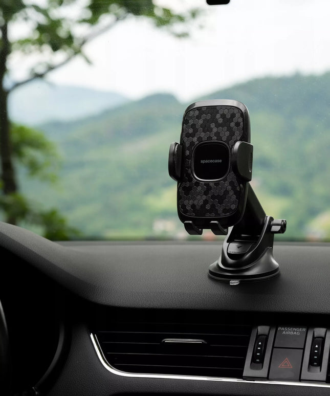 UCHWYT DO TELEFONU DO SAMOCHODU NA SZYBĘ LUB KOKPIT MOCNY HOLDER