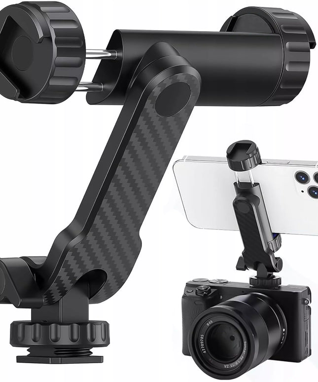 Telefono laikiklis trikojui adapteris fotoaparatui 1/4 colio sriegis universalus