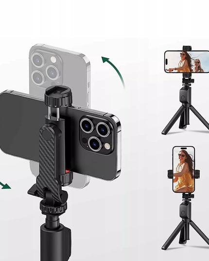 Telefono laikiklis trikojui adapteris fotoaparatui 1/4 colio sriegis universalus