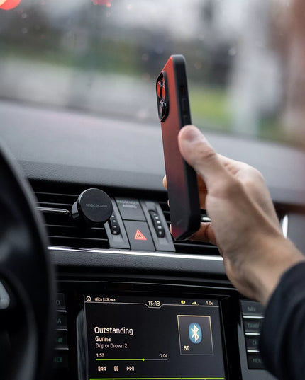 Magnetinis automobilinis telefono laikiklis į oro groteles Spacecase